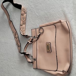 Womens Light Pink Purse Handbag